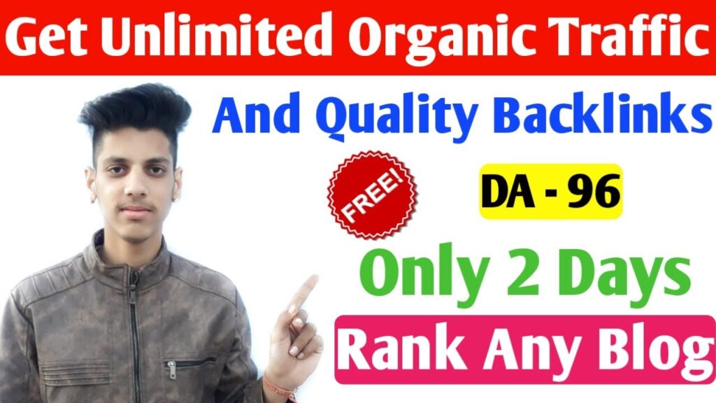 How to Get Unlimited Free Real Organic Traffic & Quality Backlinks on Your Blog