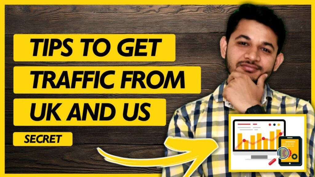 How to get Traffic from USA and UK and increase CPC of New Website.