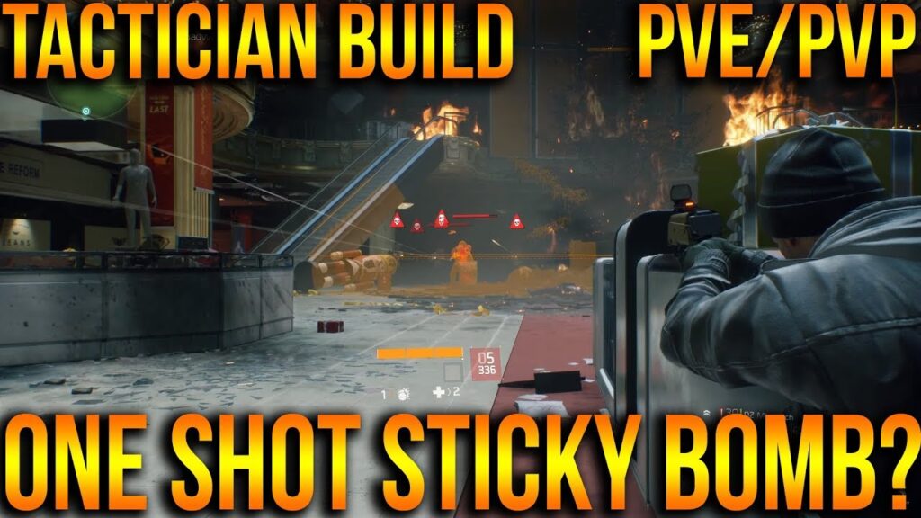 THE DIVISION | HOW TO BUILD CLASSIFIED TACTICIAN'S AUTHORITY |  ONE SHOT STICKY BOMB