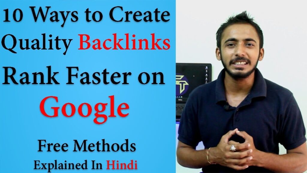 Top 10 Easy Ways to Create Quality Backlinks for your Website l Rank Faster on Google l SEO l Hindi