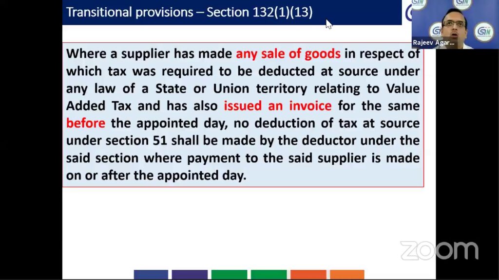 Webinar on Tax Deducted at Source (TDS) in Goods & Services Tax (GST)