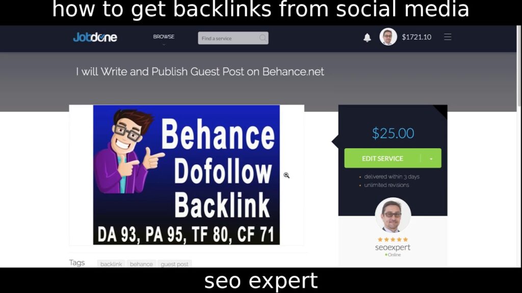 how to get backlinks from social media