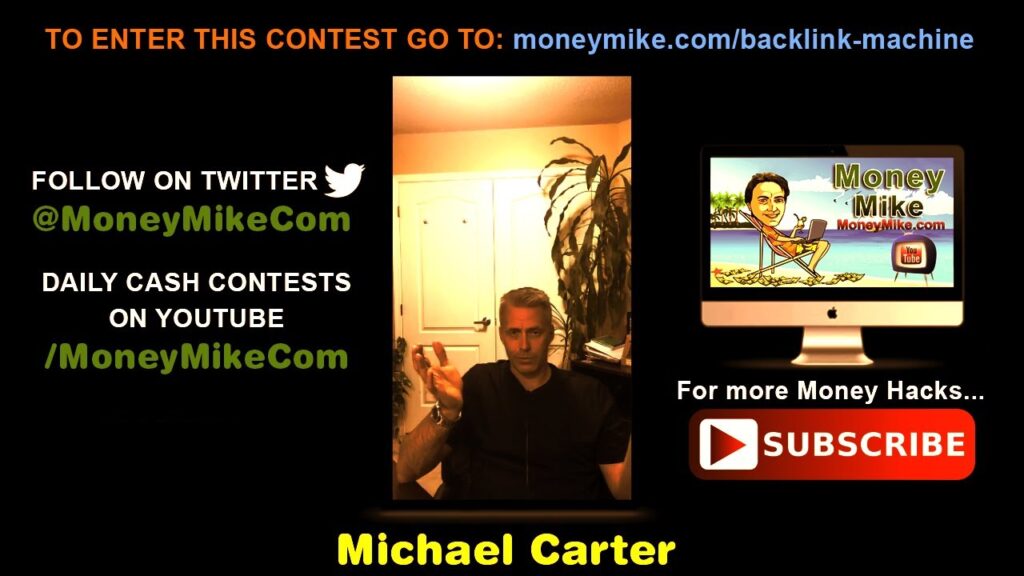 "Backlink Machine" + $107 Prize Contest