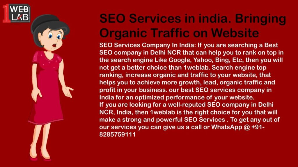 1WEBLAB | SEO Services Company and Digital Marketing Agency in Delhi India | SEO for Small Business