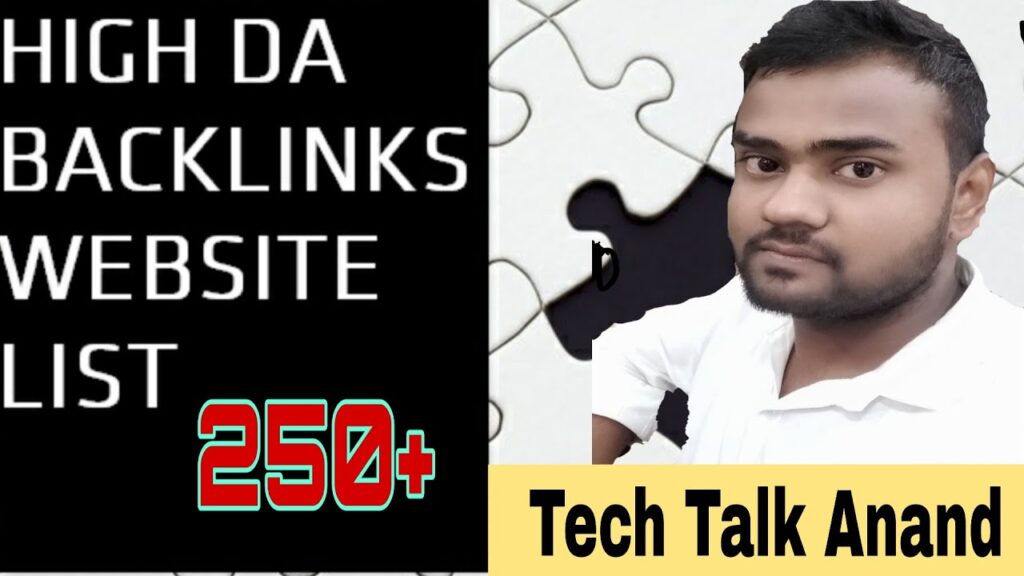 270+ High authority backlinks sites List | High DA PA  Sites | Instant Approval