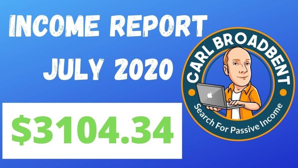 Affiliate Marketing Monthly Income Report - How much did I make in July from my websites?