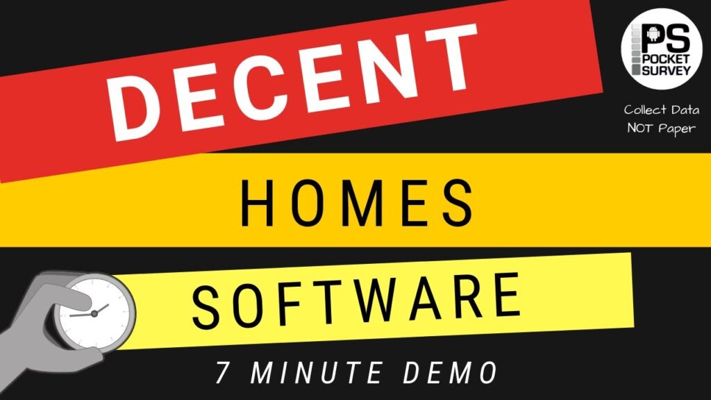 Decent Homes Survey Reports in Seconds - Mobile Decent Homes Surveying App