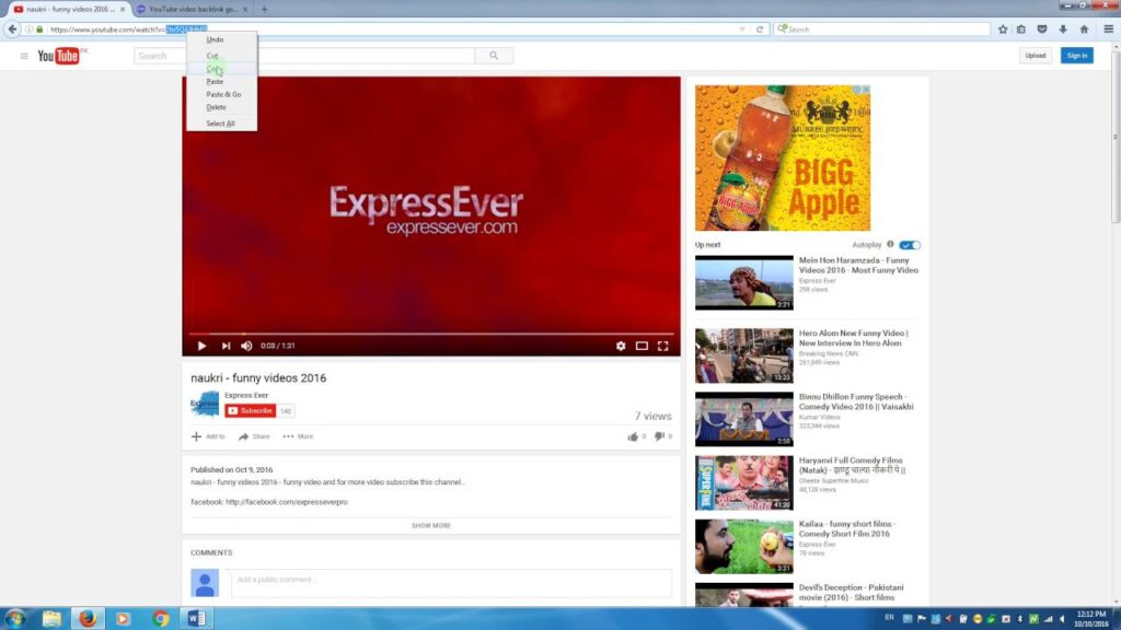 Get 1000 quality backlinks for youtube videos free