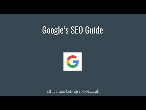 Google’s SEO Guide