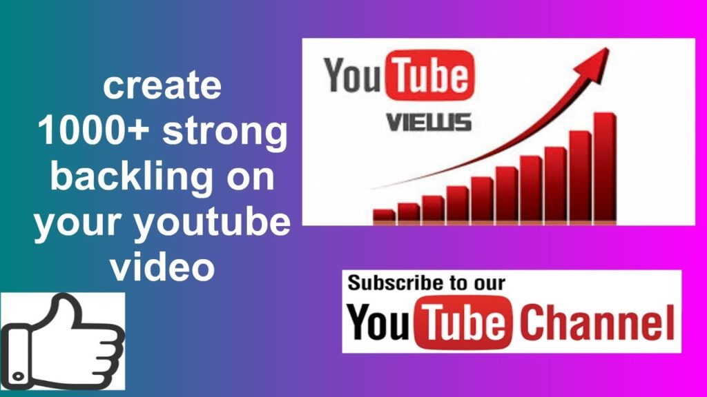 How To Create High Quality BackLinks For YouTube Videos 2019. rank your youtube video