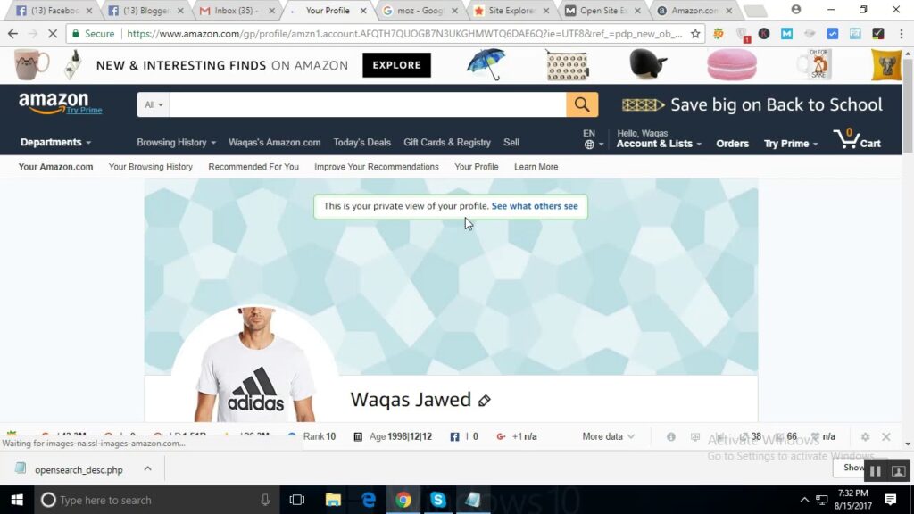 How to Gain a Backlink From Shopping Authority "Amazon"