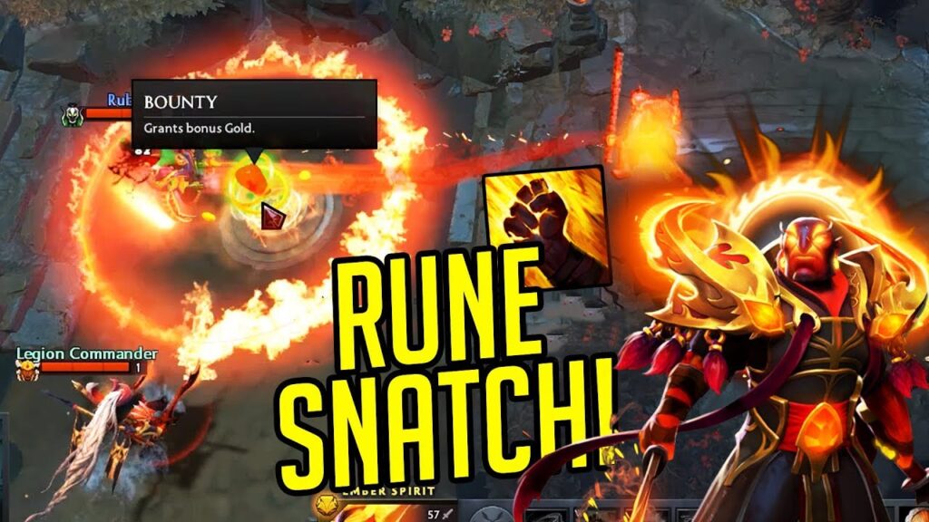 Pog Rune Snatch - Ember Spirit Davai Dota