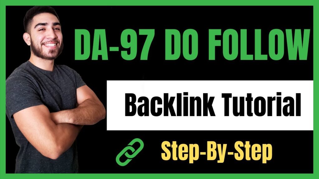 SEO Backlinks: Build This DA-97 Do Follow Backlink (2020)