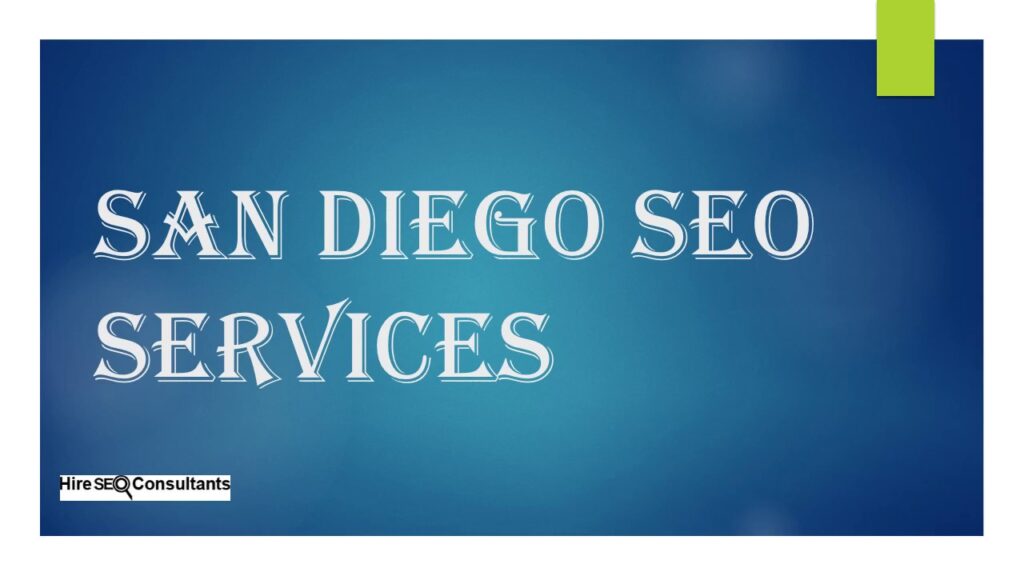 San Diego SEO Services