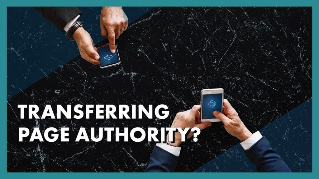 Transferring Ranking Authority Within Your Site?