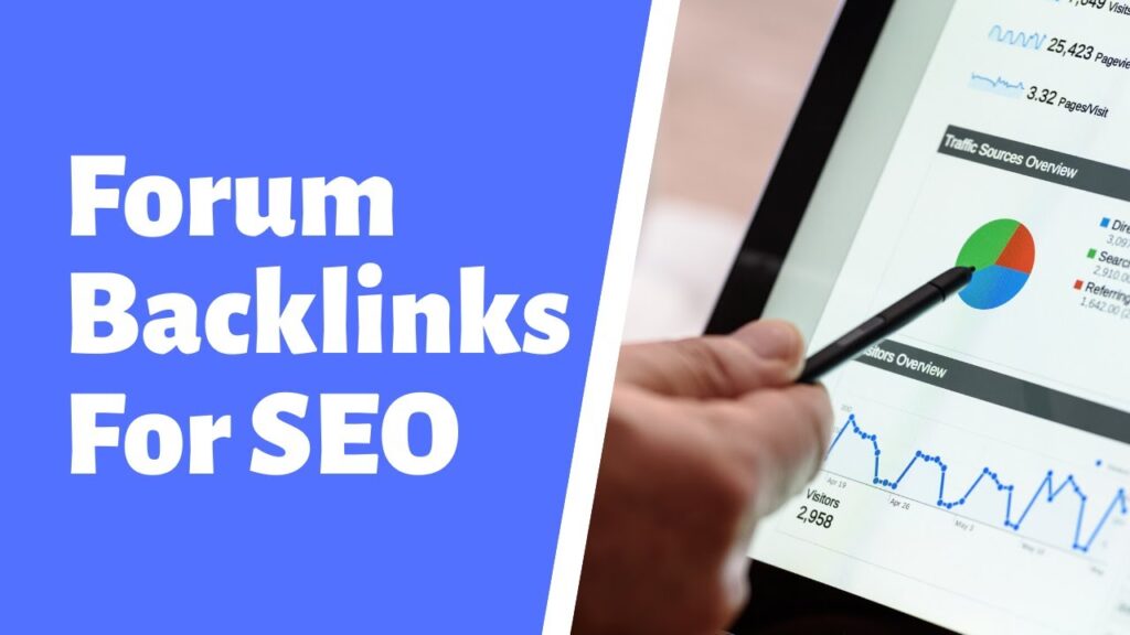 Using Forum Backlinks As Part Of Your SEO Strategy!