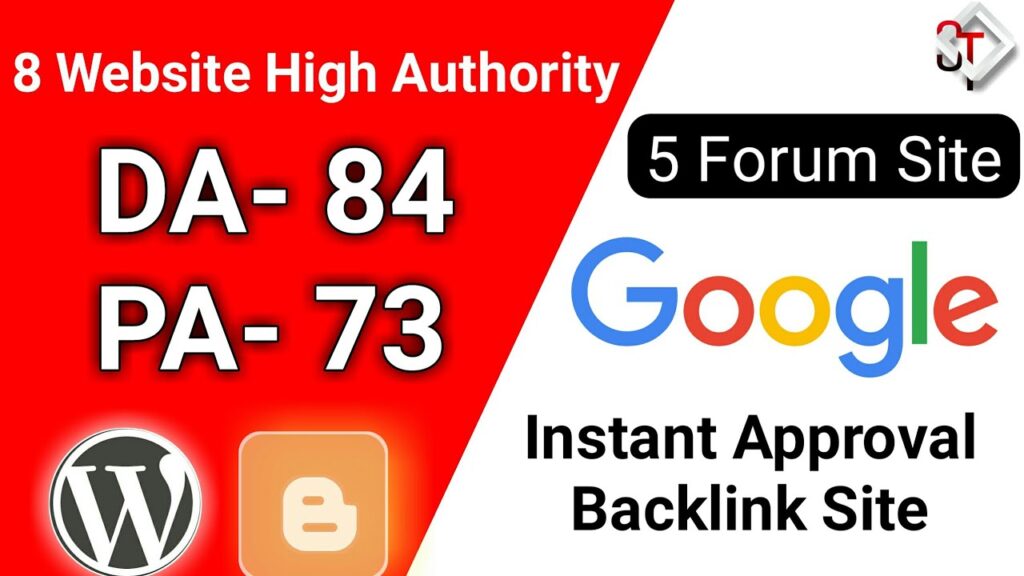 8 Backlinks Website List | Free High Authority Backlinks from DA 84- PA-73 Website