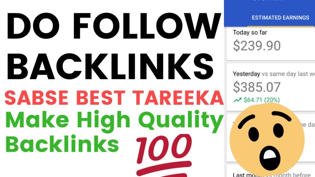 BEST METHOD to MAKE Do Follow Backlinks in Hindi 2020 |Get Do Follow Backlinks for your Website/Blog