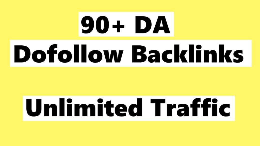 Backlinks   90+ Dofollow Backlinks Free   Get Unlimited Backlink & Traffic