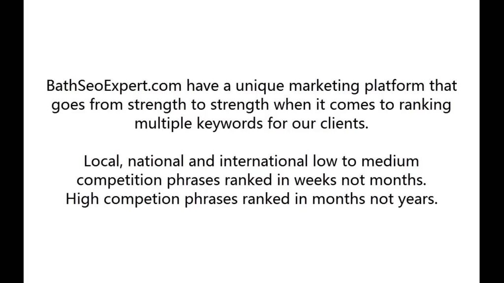 Bath SEO - SEO Services Bath UK | Enhance Your Website Visibility and Futureproof Your Rank