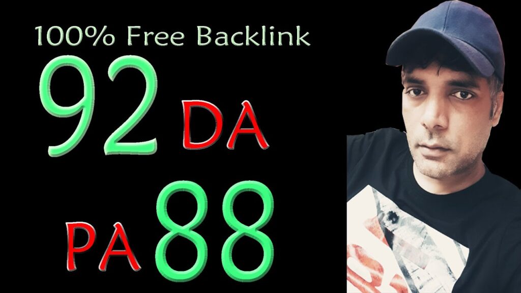 DA 92 PA 88 Guaranteed 100 Free High Authority SEO Backlinks