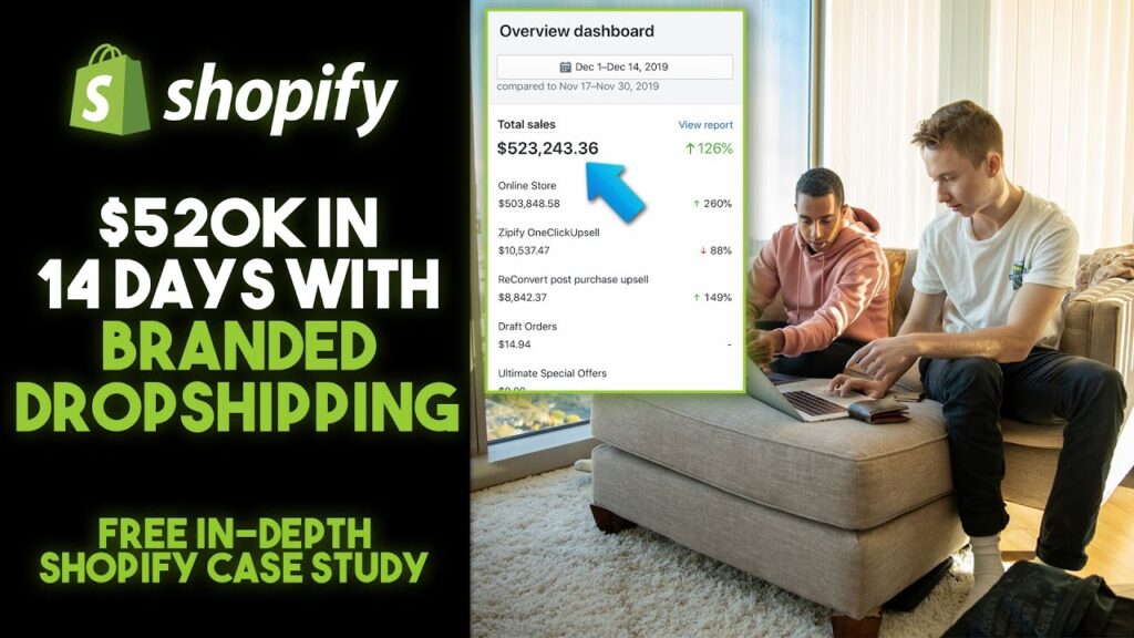 (Free Course) $523k In 14 Days With Branded Dropshipping (Shopify 2020 Case Study)