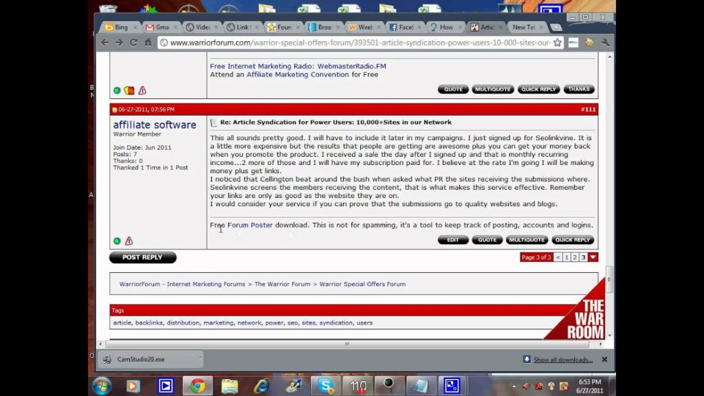 Free Forum Poster (How to add a signature in a forum)