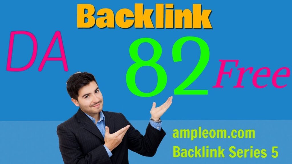 Guide to get DA 82 backlink for free