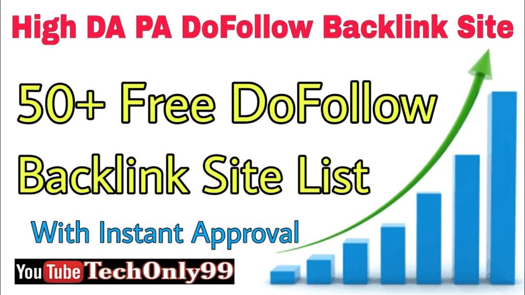 High DA PA Authority Backlinks Site List 2020 | High DA PA Dofollow Backlinks List | TechOnly99
