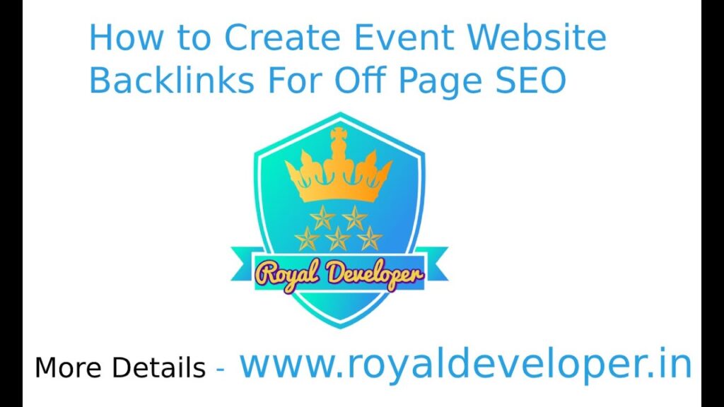 How to Create Event Website Backlinks for SEO off Page