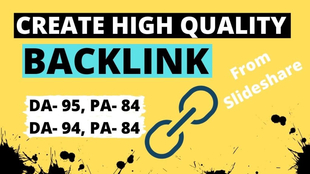 How to Create High Quality Dofollow Backlinks | High DA PA Sites | Slideshare | Free Backlinks 2020