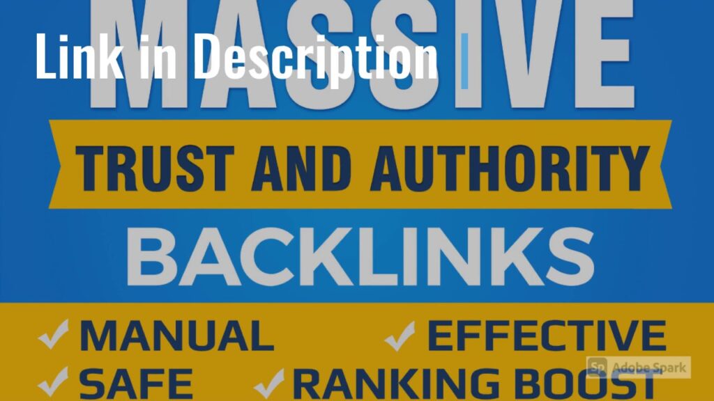 I will boost your google SEO with manual high authority backlinks and trust links