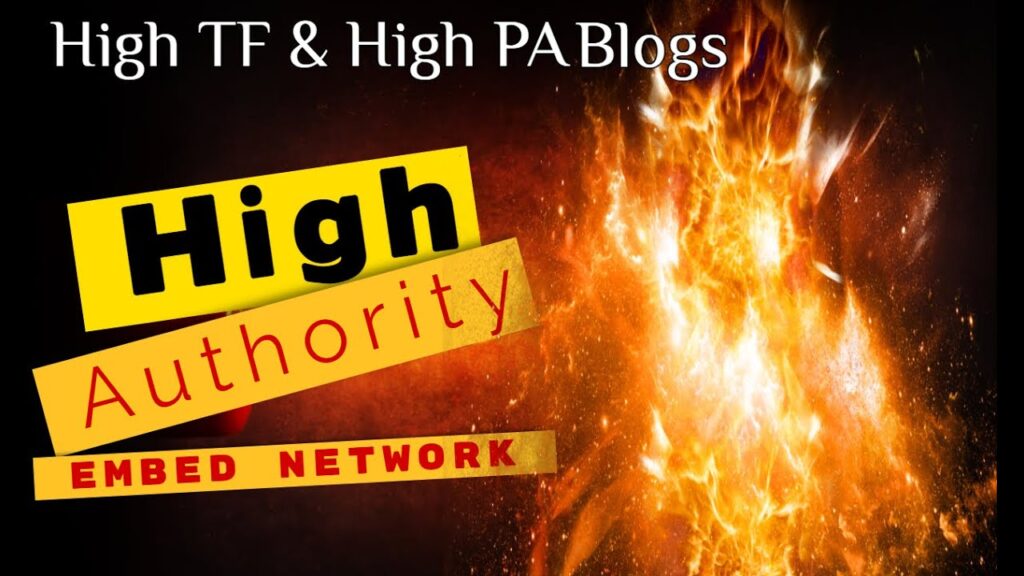 New Tool Released! High Authority Embed Network for Ranking & Boosting