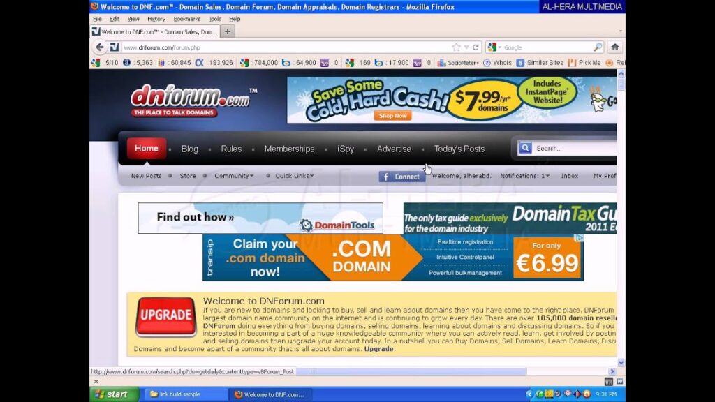 Profile backlinks in forum
