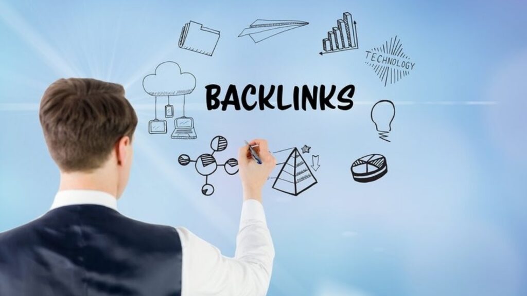 Upload a music track and backlinks