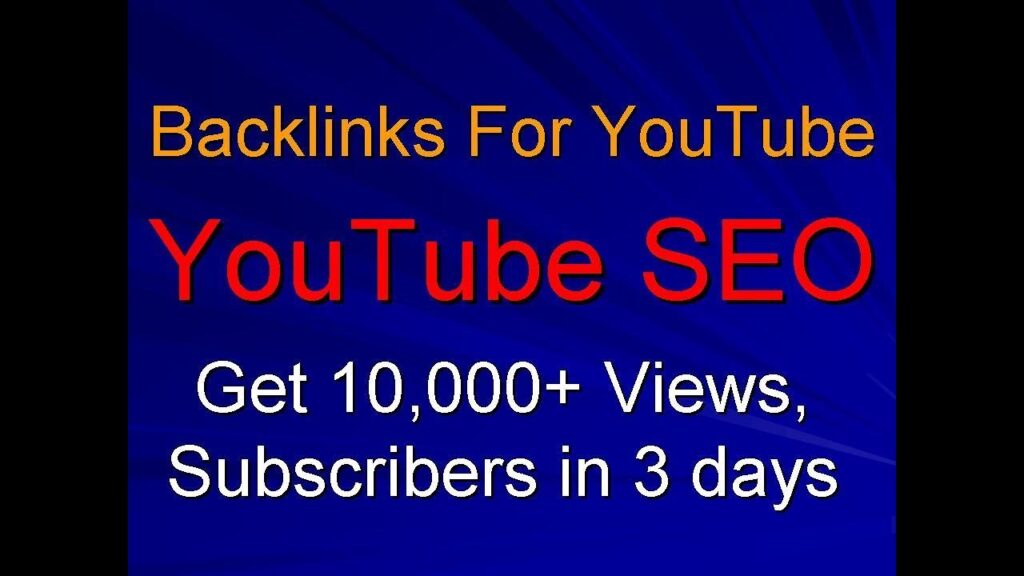 YouTube SEO How To Build Backlinks For YouTube Videos Automatically