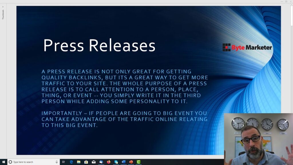Backlinks for SEO #2 Press Releases