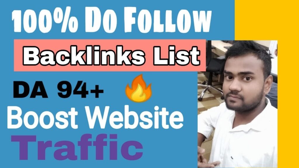 Dofollow backlinks instant approval | Free High Authority Backlinks from DA 91- PA-82 Website.