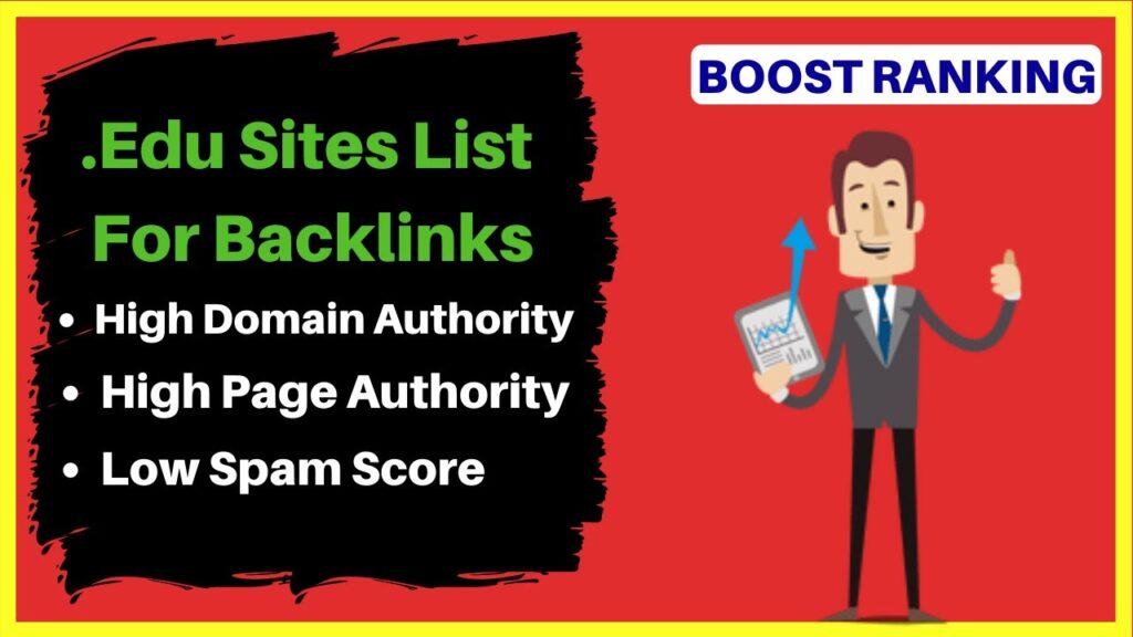 High DA PA Low Spam Score .Edu Sites List For Backlinks | Boost Website Ranking in SERP |BloggingQnA
