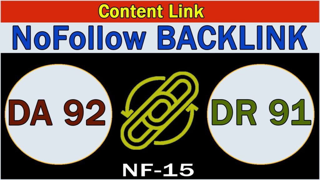 High Domain Authority Nofollow Backlink | DA 92 | DR 91