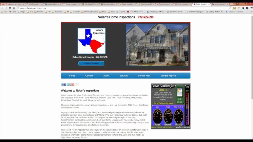 Home Inspection Dallas TX | How SEO and Search Engine Optimization can help your company in Google