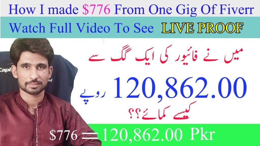 How I made $776 With One Fiverr Gig | Live Proof