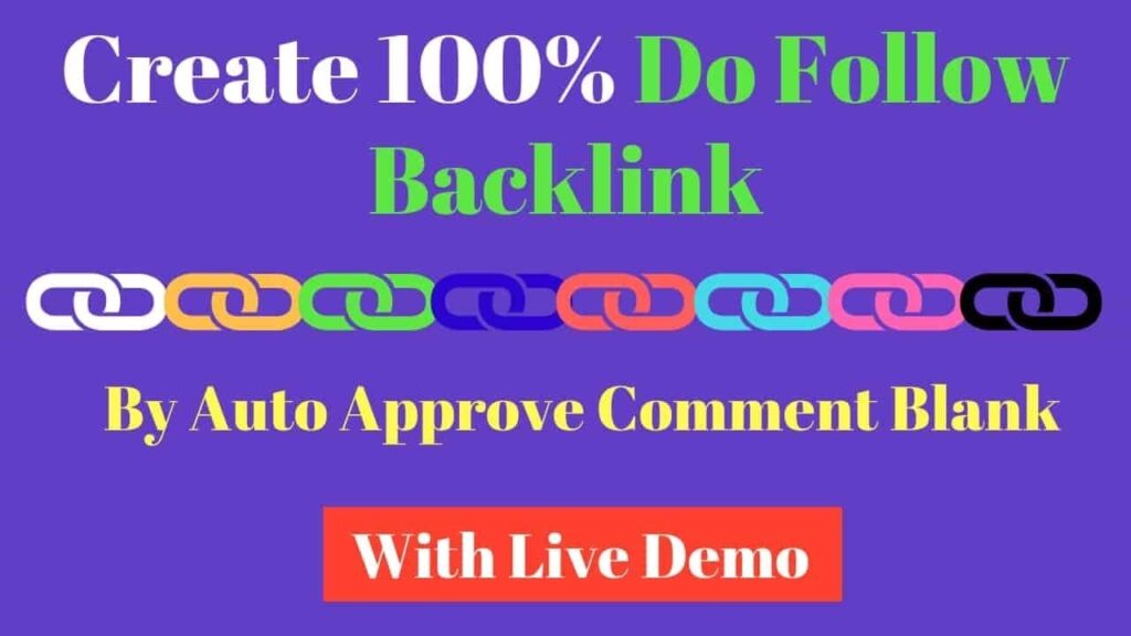 How To create Dofollow backlink from commenting in Hindi