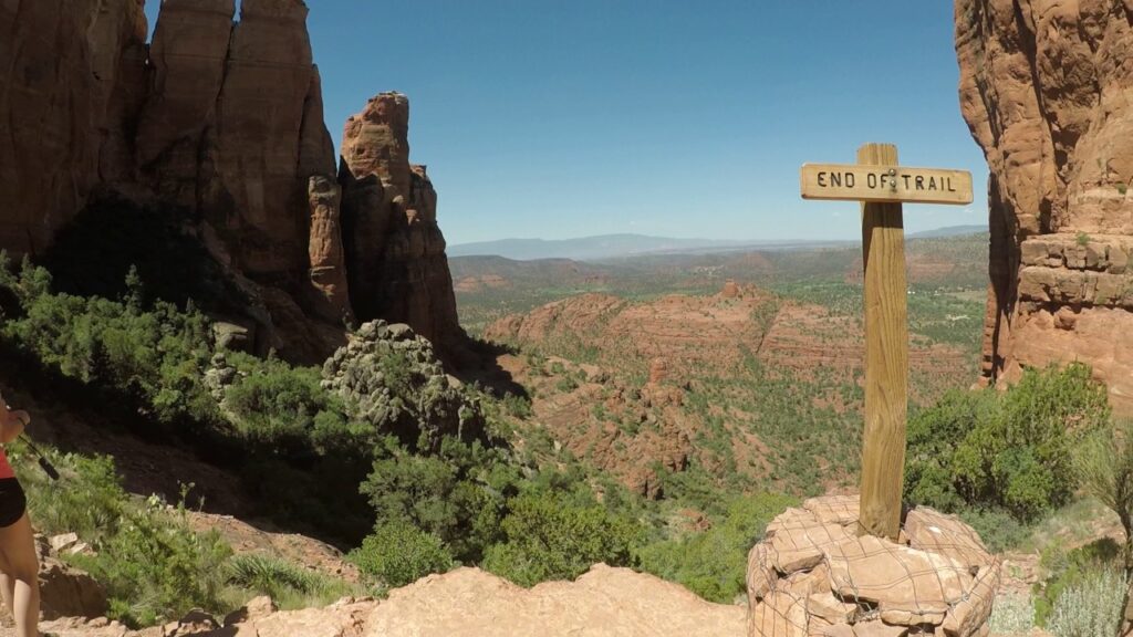 Reaching the Summit of Cathedral Rock in Sedona, AZ