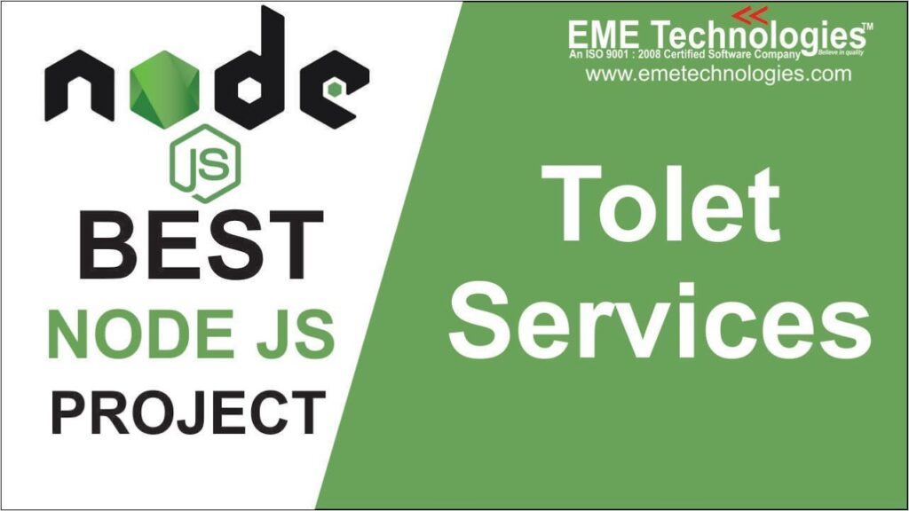 Tolet Services Web Application Project in Node Js | Download Project with Source Code