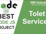 Tolet Services Web Application Project in Node Js | Download Project with Source Code