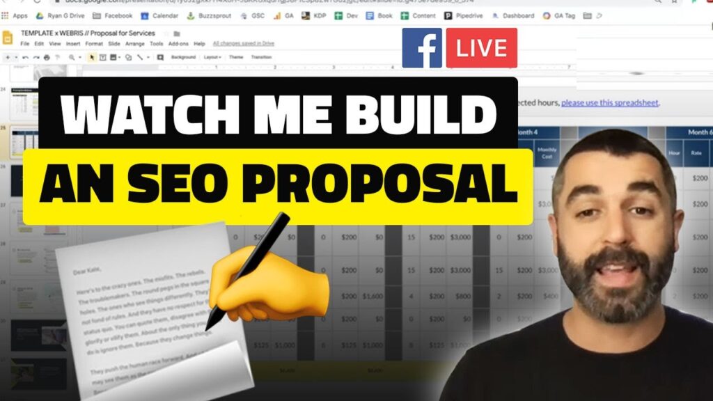 Watch Me Build an SEO Proposal [LIVE]