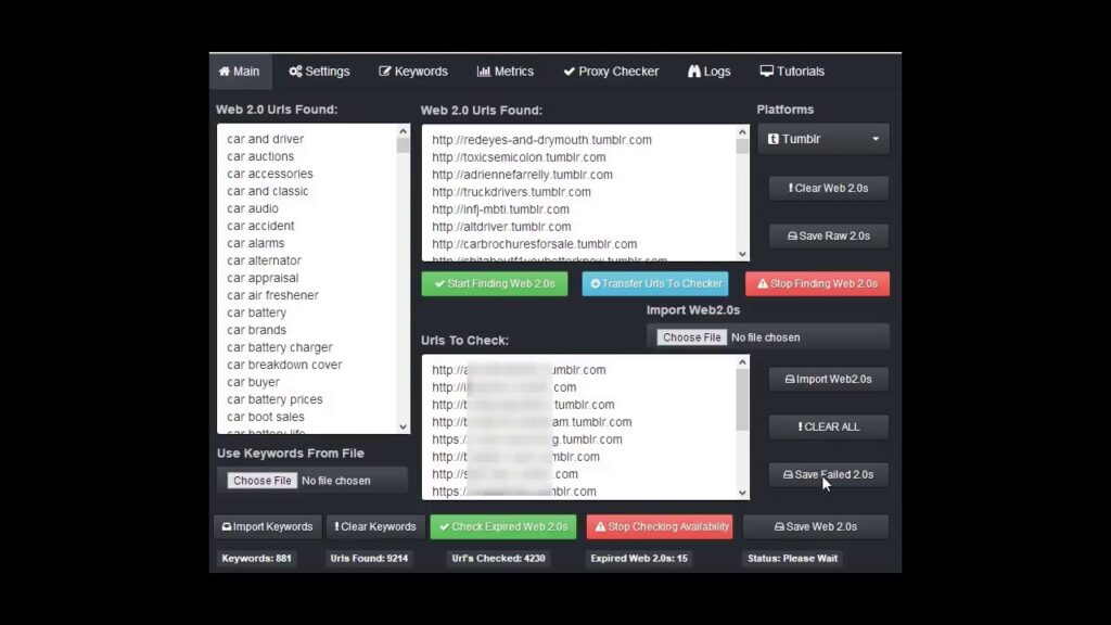 Web2.0SniperV2 Review Demo - Build Authority Backlinks in Minutes 2018