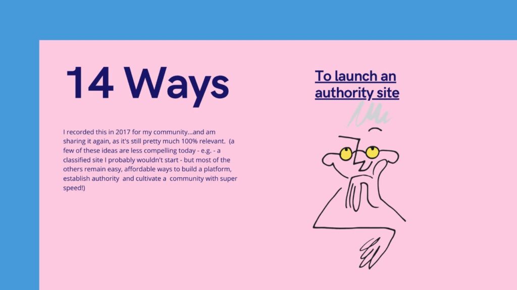 14 Ways to Launch an Authority Site