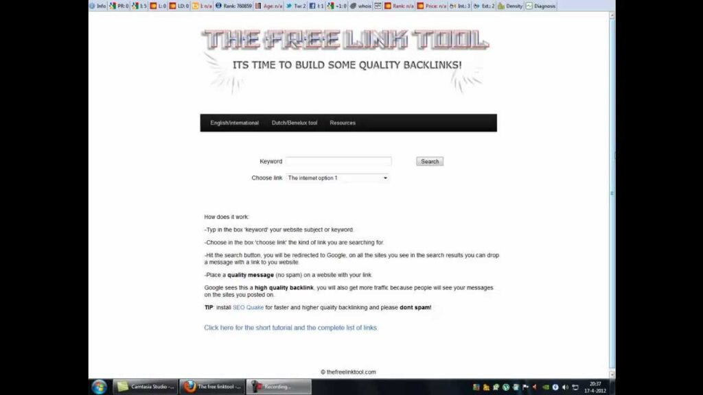 Backlinks, how to get free backlinks